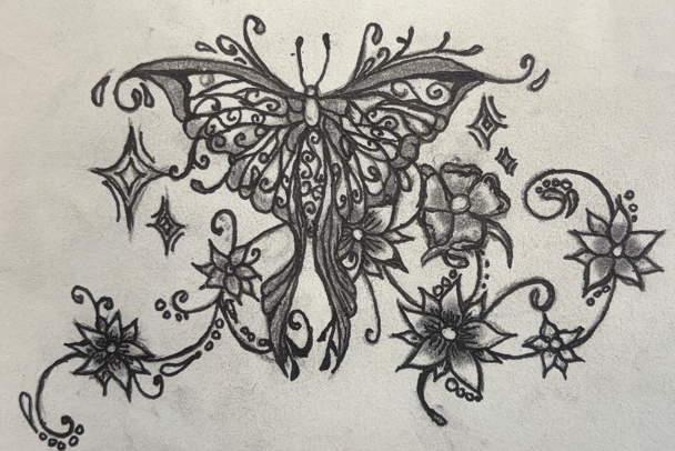 Beauty  - artwork by Nevaeh Parker:  