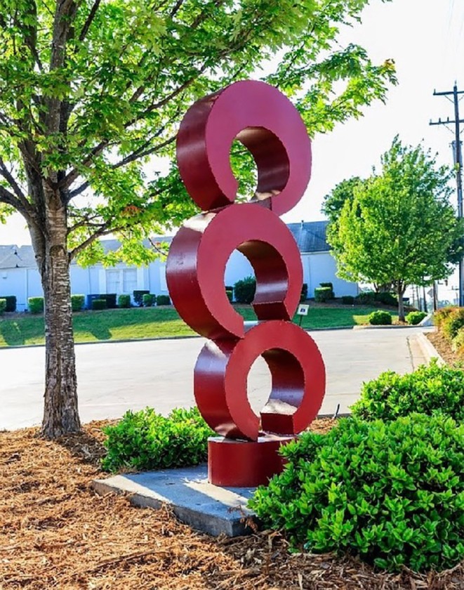 Crimson Arcs (View 1)