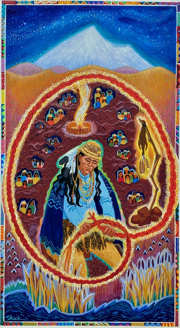 Cho-Ock's Medicine - artwork by Vicki Shuck:  