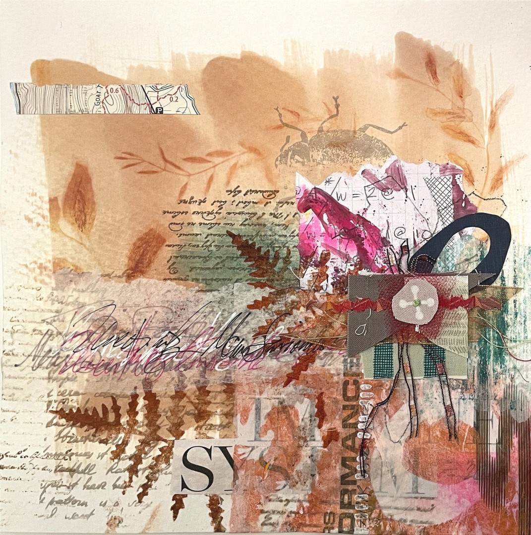 Listening to Faint Things - artwork by Kelly Feltault:  Nature, Expressionism, Mixed Media, Watercolor Paper