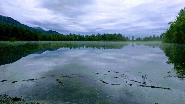 Reflection Lake - artwork by Katarina Bailot:  Landscape, Realism, Photography Digital, Paper