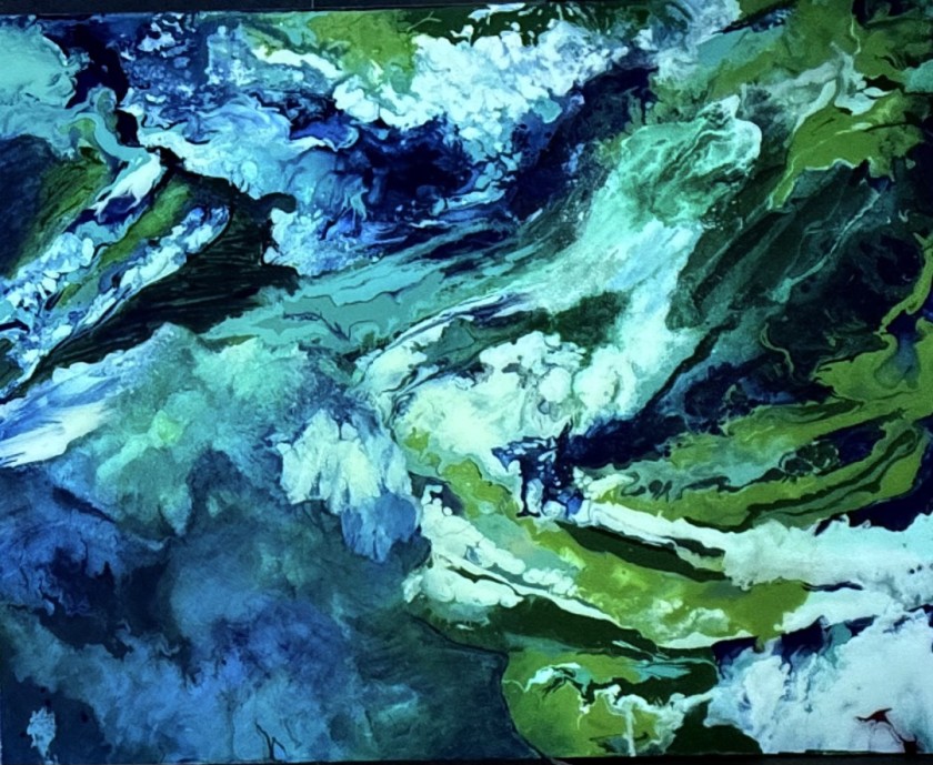 Green/Blue - Chromatic Field