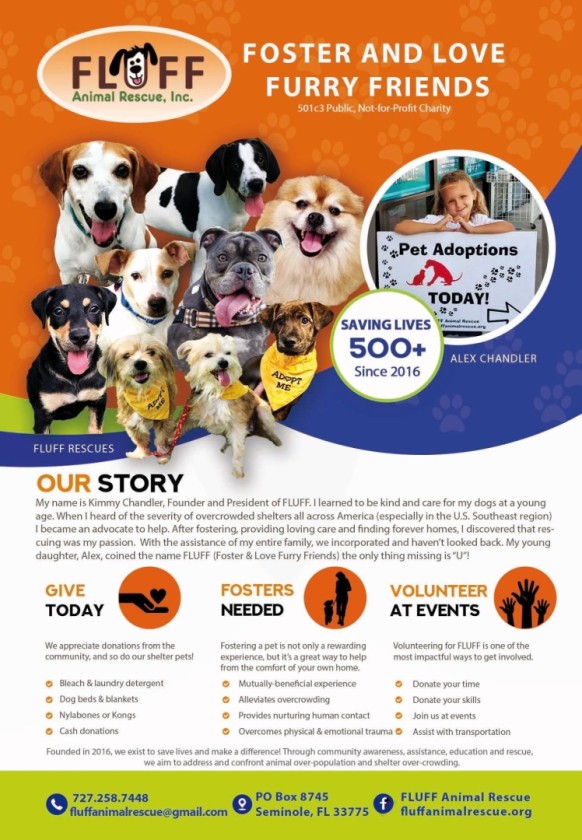 Fluff Animal Rescue Home Mag Ad