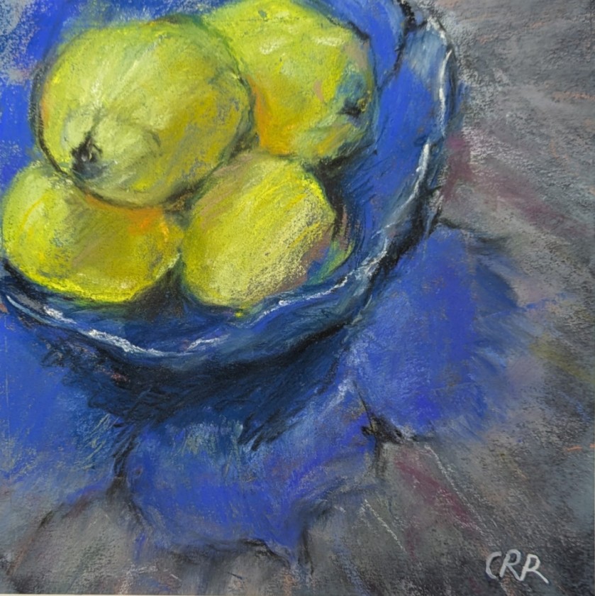 My Blue Bowl with Lemons