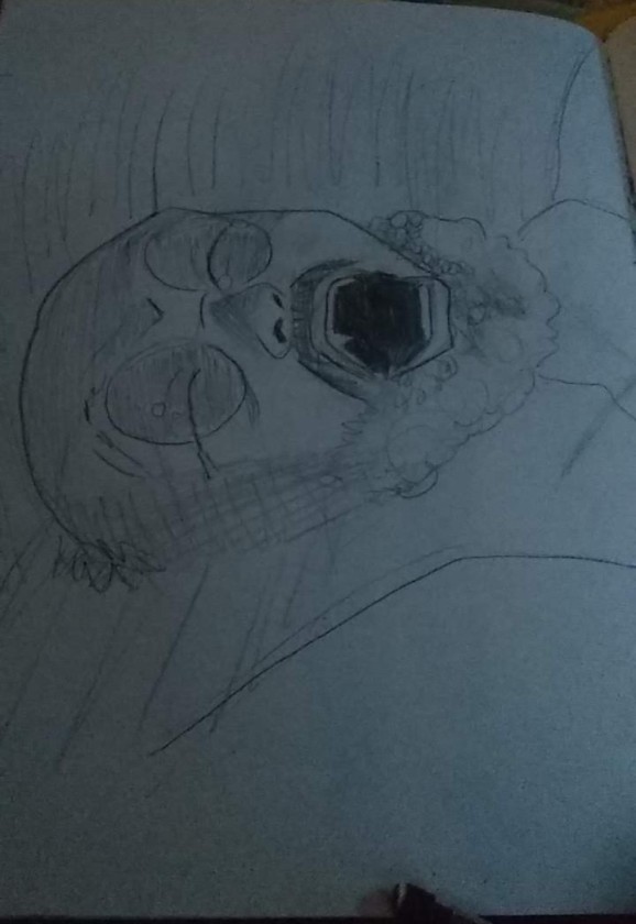 Screaming Man Sketch