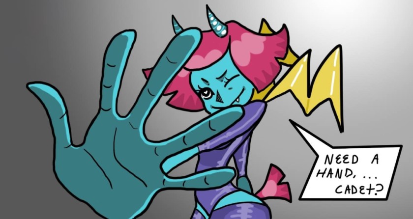 One Off Comic Panel
