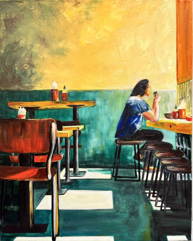 Solitary Lunch