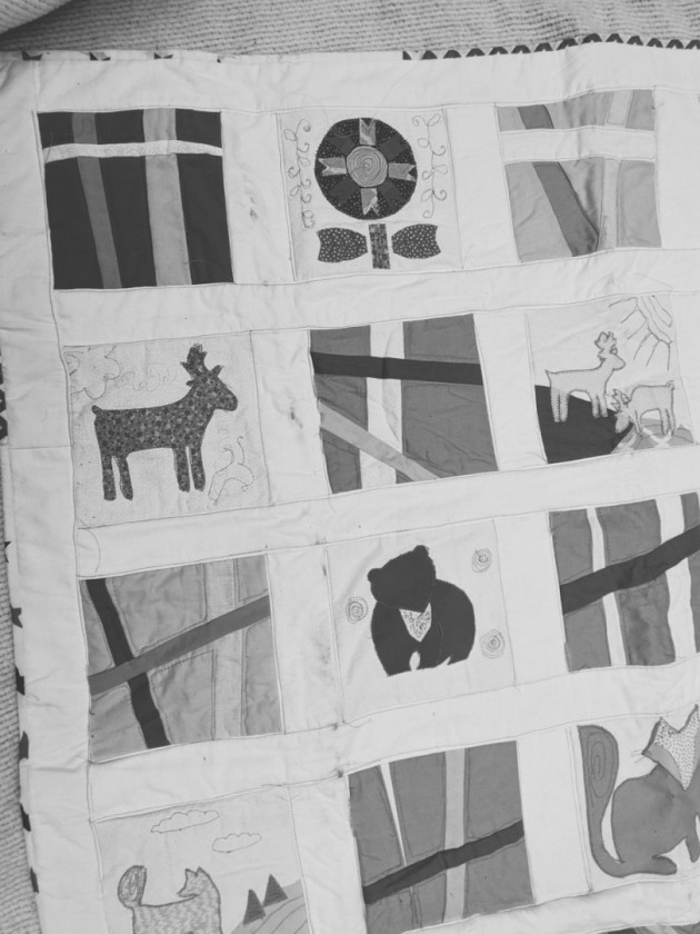 Folk Art Throw