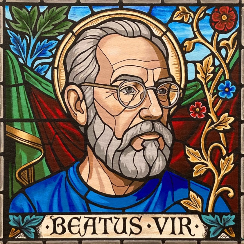 How A.I. Sees Me No. 15: As a Stained Glass Window