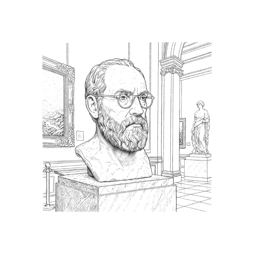 How A.I. Sees Me No. 20: As a Marble Bust