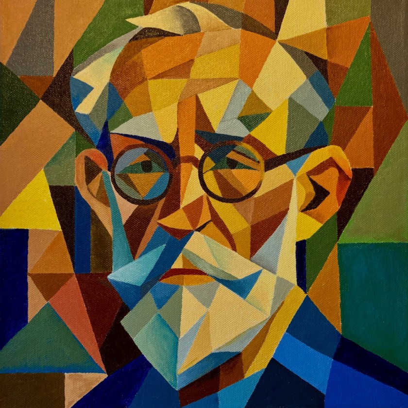 How A.I. Sees Me No. 6: As a Cubist Painting
