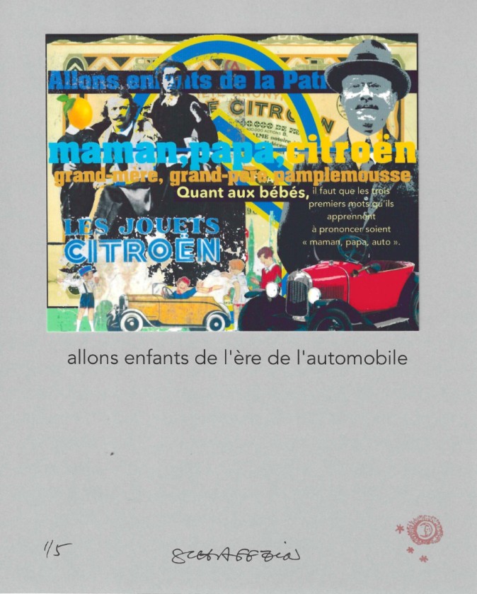 allons enfants de l'ère de l'automobile
