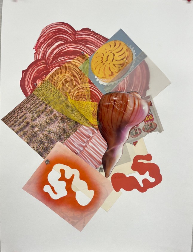 Untitled (Shell Collage)