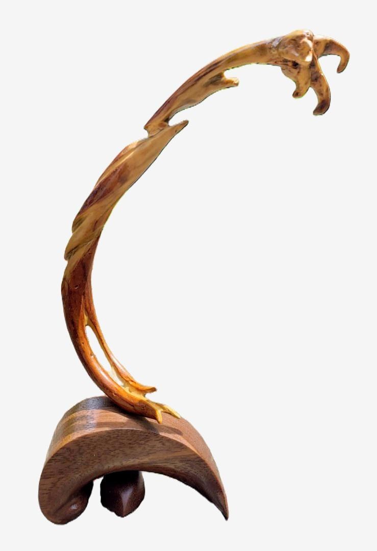 Rising from the Sea - Sculpture / 3D / Wood