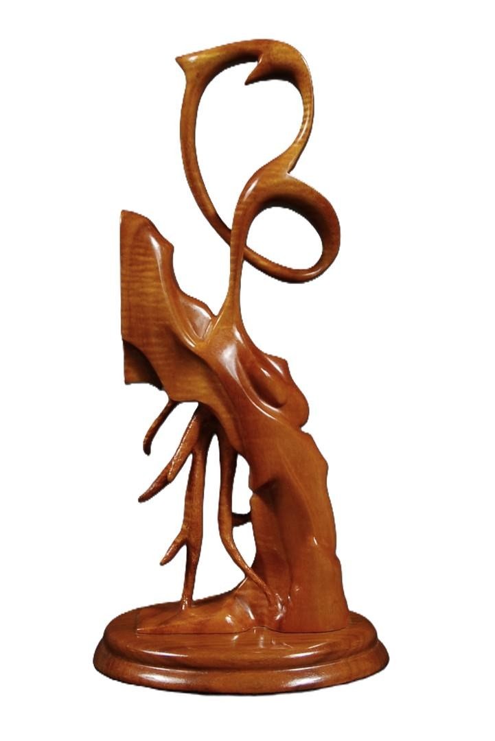 On The Hill - artwork by Sheridan Oakes:  Abstract, Abstract, Wood, 
