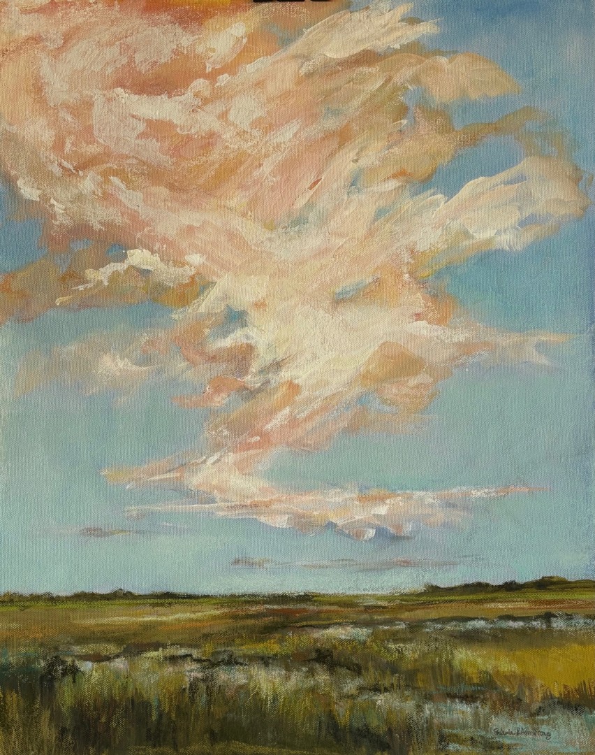 Solace - Painting, Mixed Media, Landscape, Impressionism, Canvas