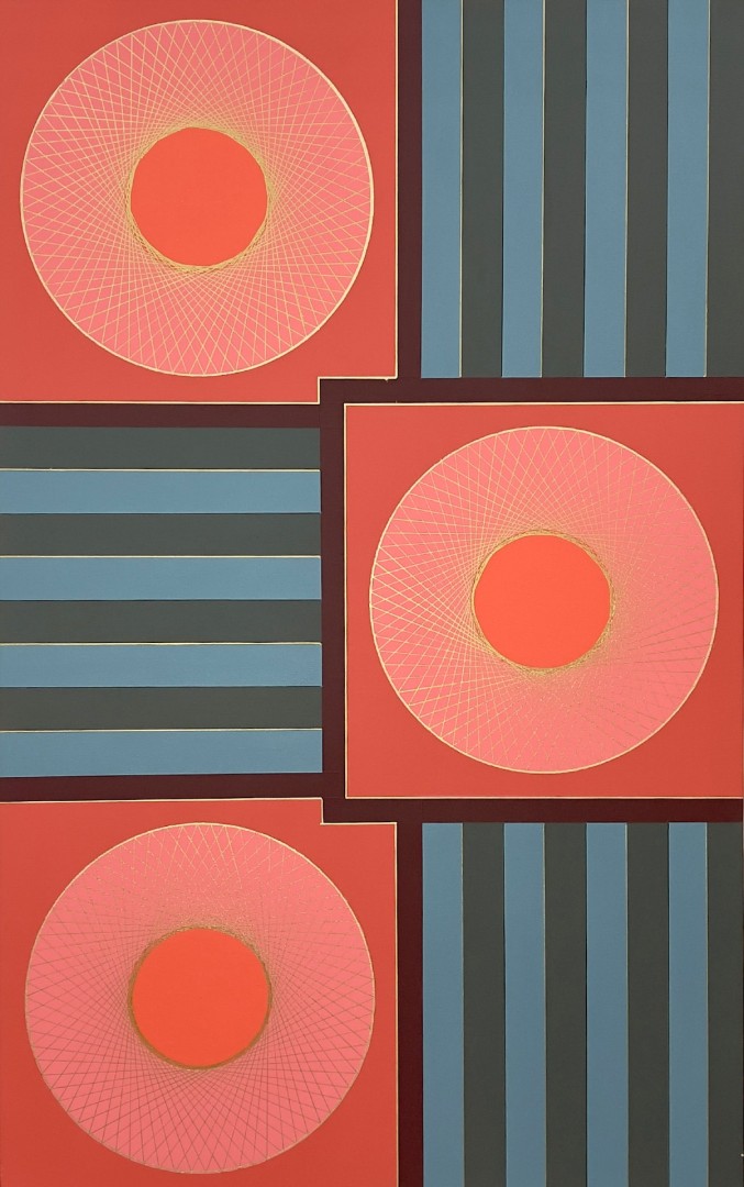 Boundary Conditions - Mixed Media, Mixed Media, Abstract, Modern, Canvas