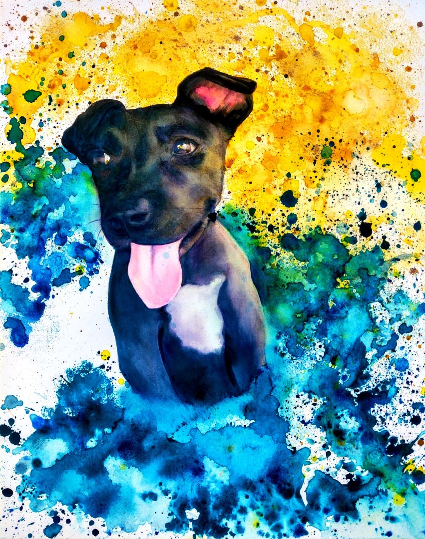 Lucy - artwork by Jackie Davenport:  