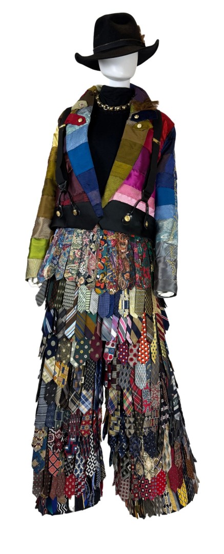 The Conundrum of the Costume - artwork by Judi Krew:  Fashion, Textile, 