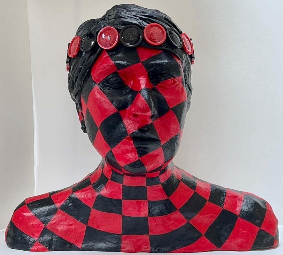 Head Games - Sculpture / 3D / Wood, Clay, Other, Surrealism