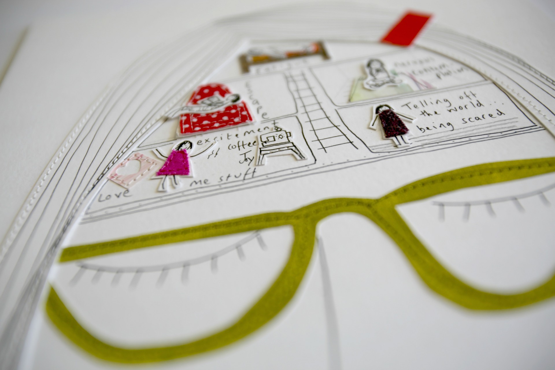 Stitched Pictures by Caroline Storie