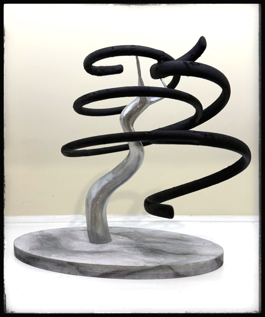 Spring - artwork by Raul Rubiera: abstract, sculpture, modern, 3d printed Abstract, Abstract, Plastic, Other